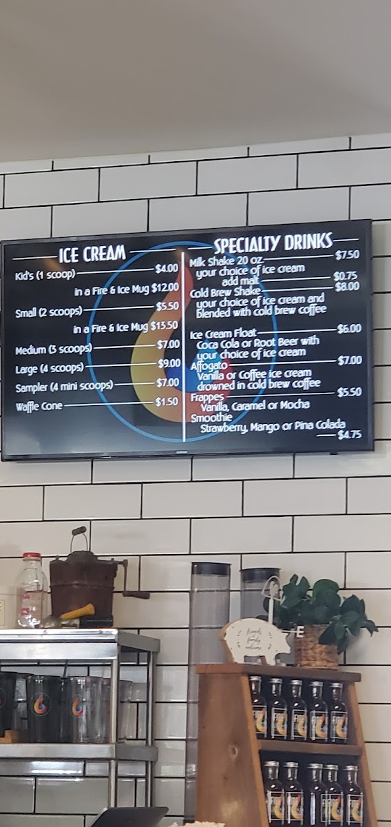 Fire & Ice Smokehouse & Creamery Photo Menu 2