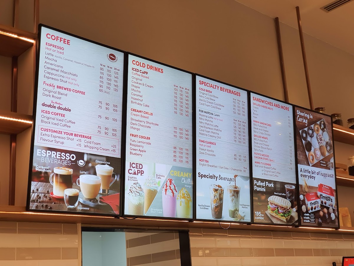 Tim Hortons - Samyan Mitrtown Photo Menu 10