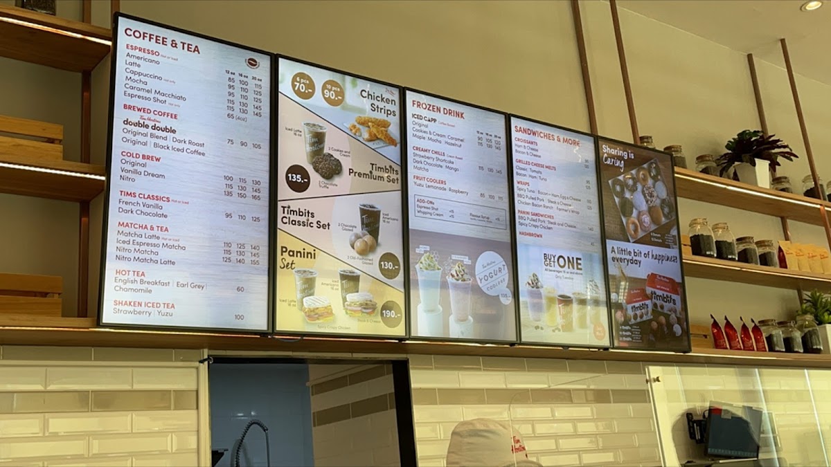 Tim Hortons - Samyan Mitrtown Photo Menu 5