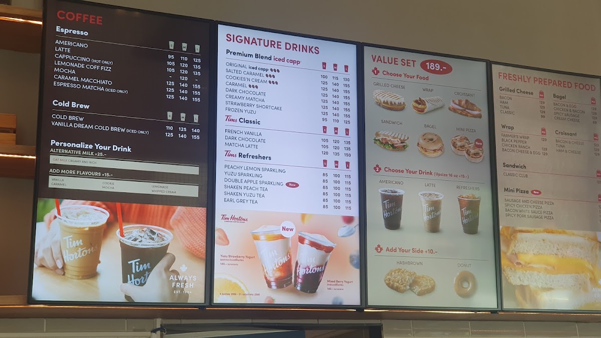Tim Hortons - Samyan Mitrtown Photo Menu 7