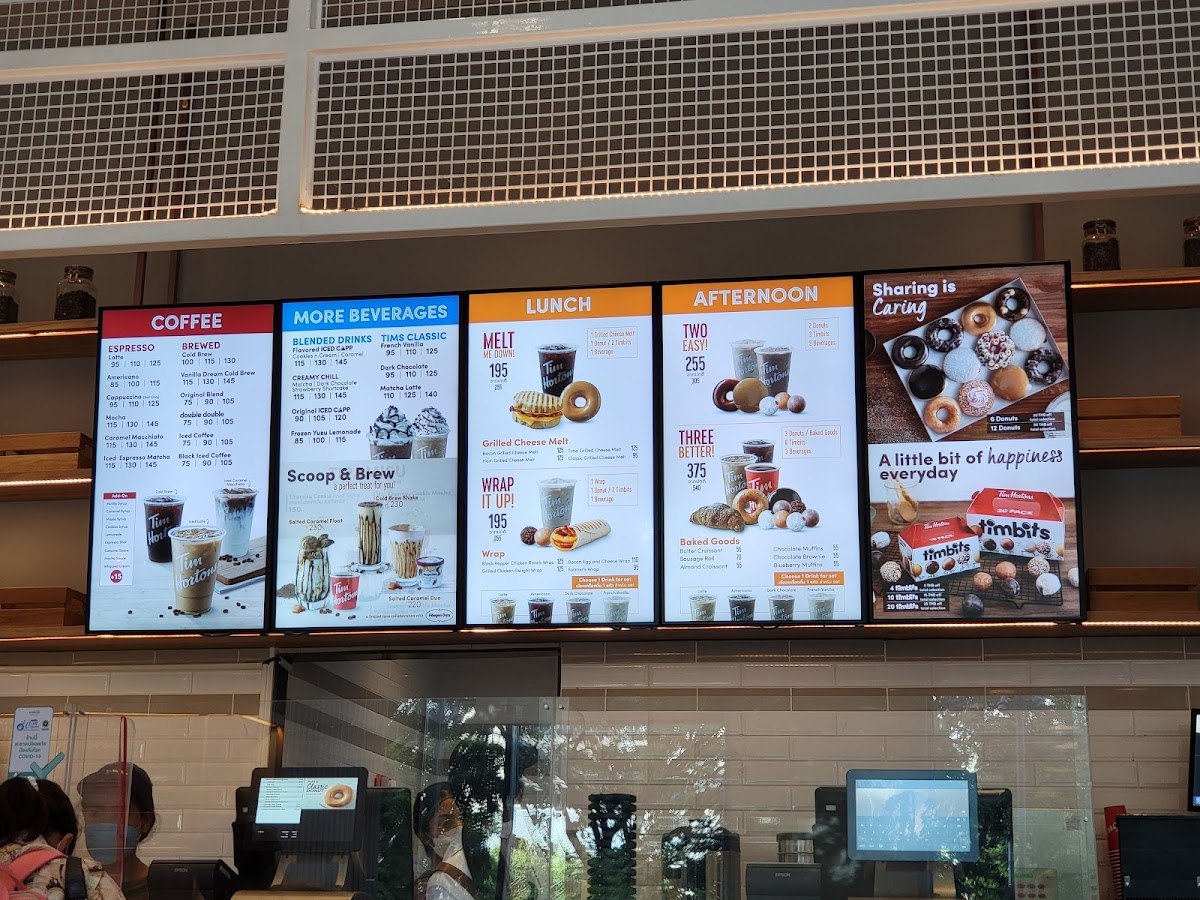 Tim Hortons - Samyan Mitrtown Photo Menu 9