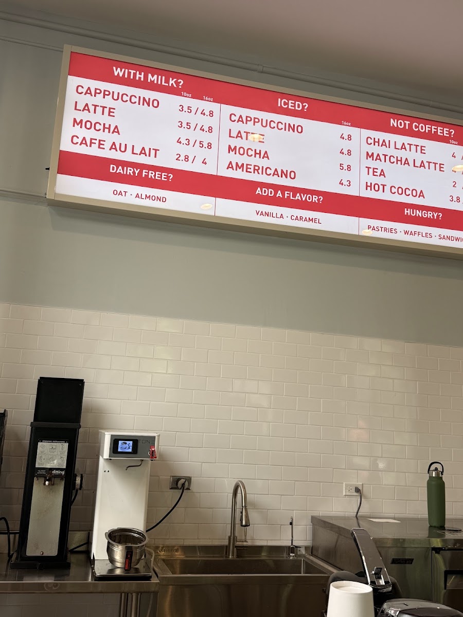 Sputnik Coffee Company Photo Menu 2