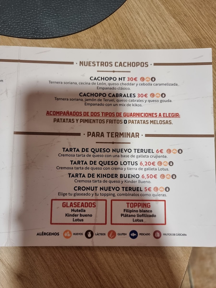Nuevo Teruel Smashburgers Photo Menu 1