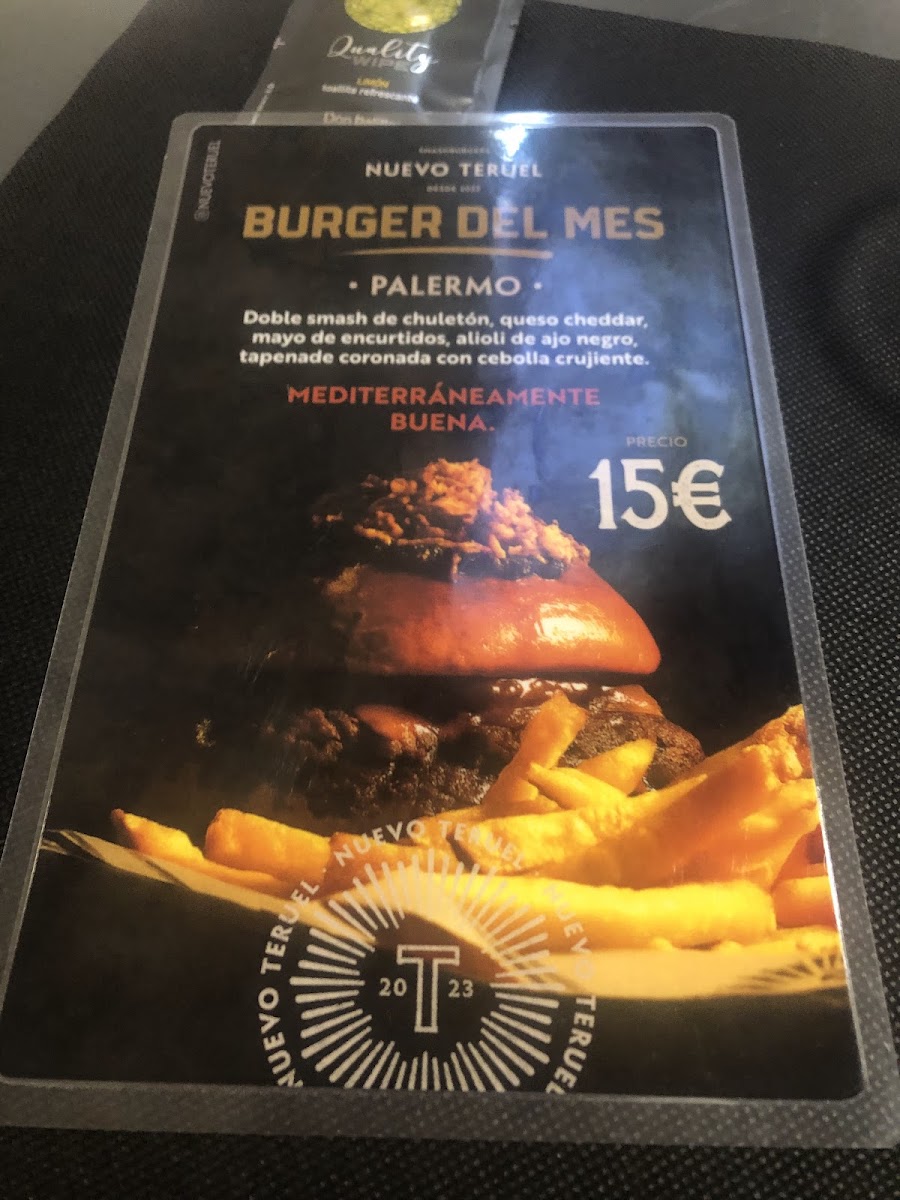 Nuevo Teruel Smashburgers Photo Menu 5
