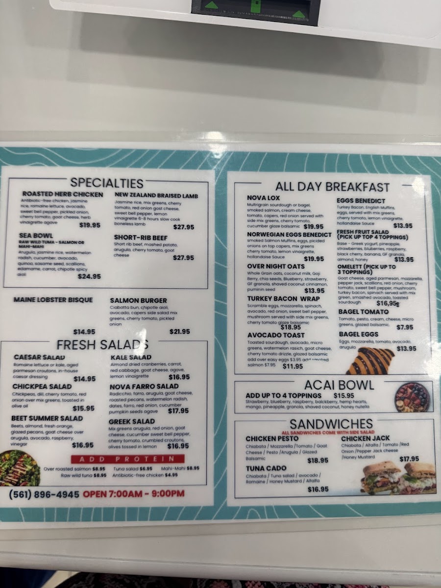NOVA FRESH KITCHEN Photo Menu 2