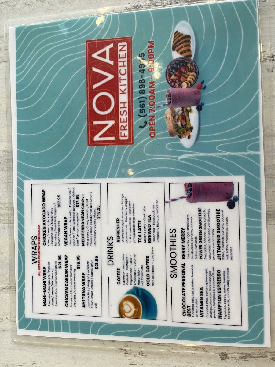 NOVA FRESH KITCHEN Photo Menu 6