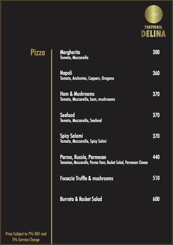 Trattoria Delina Photo Menu 9