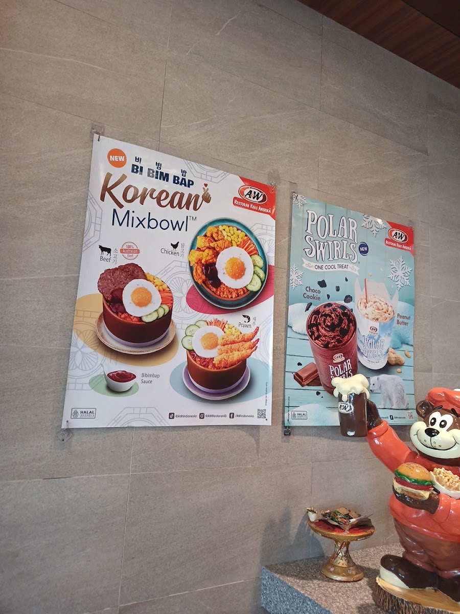 A&W Restaurant Nusa Point Photo Menu 1