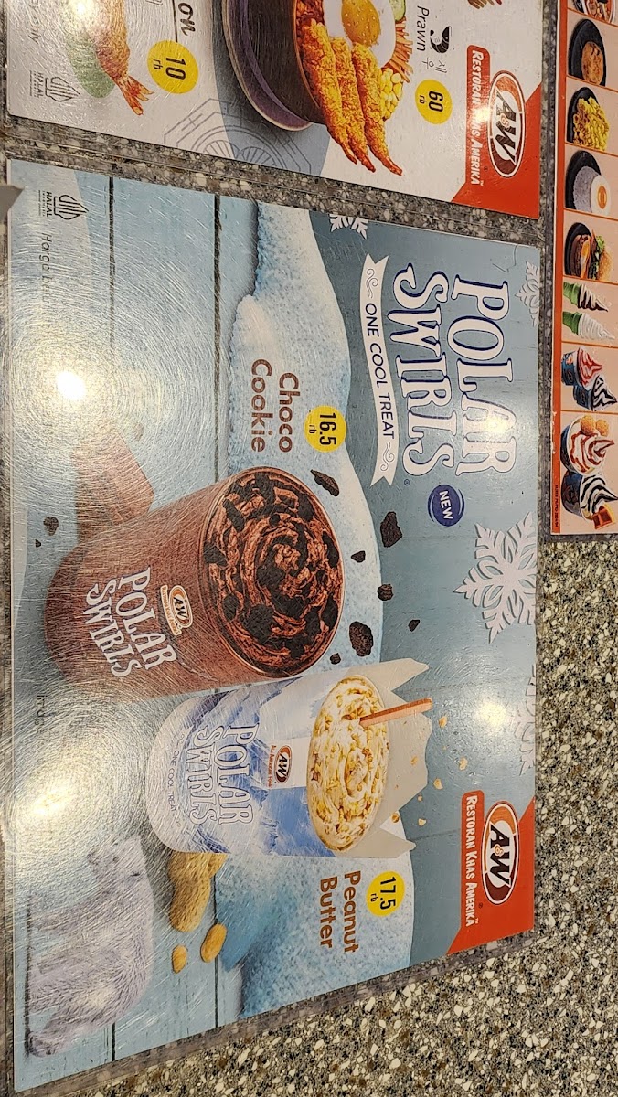 A&W Restaurant Nusa Point Photo Menu 6