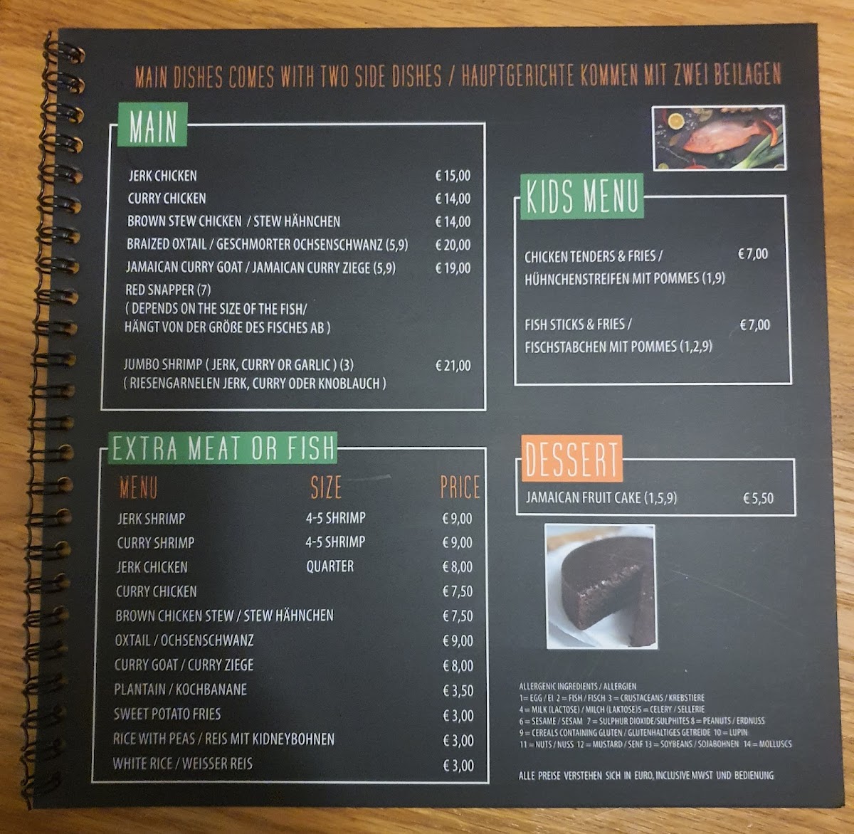 Good Vibes Jamaica Restaurant Photo Menu 3
