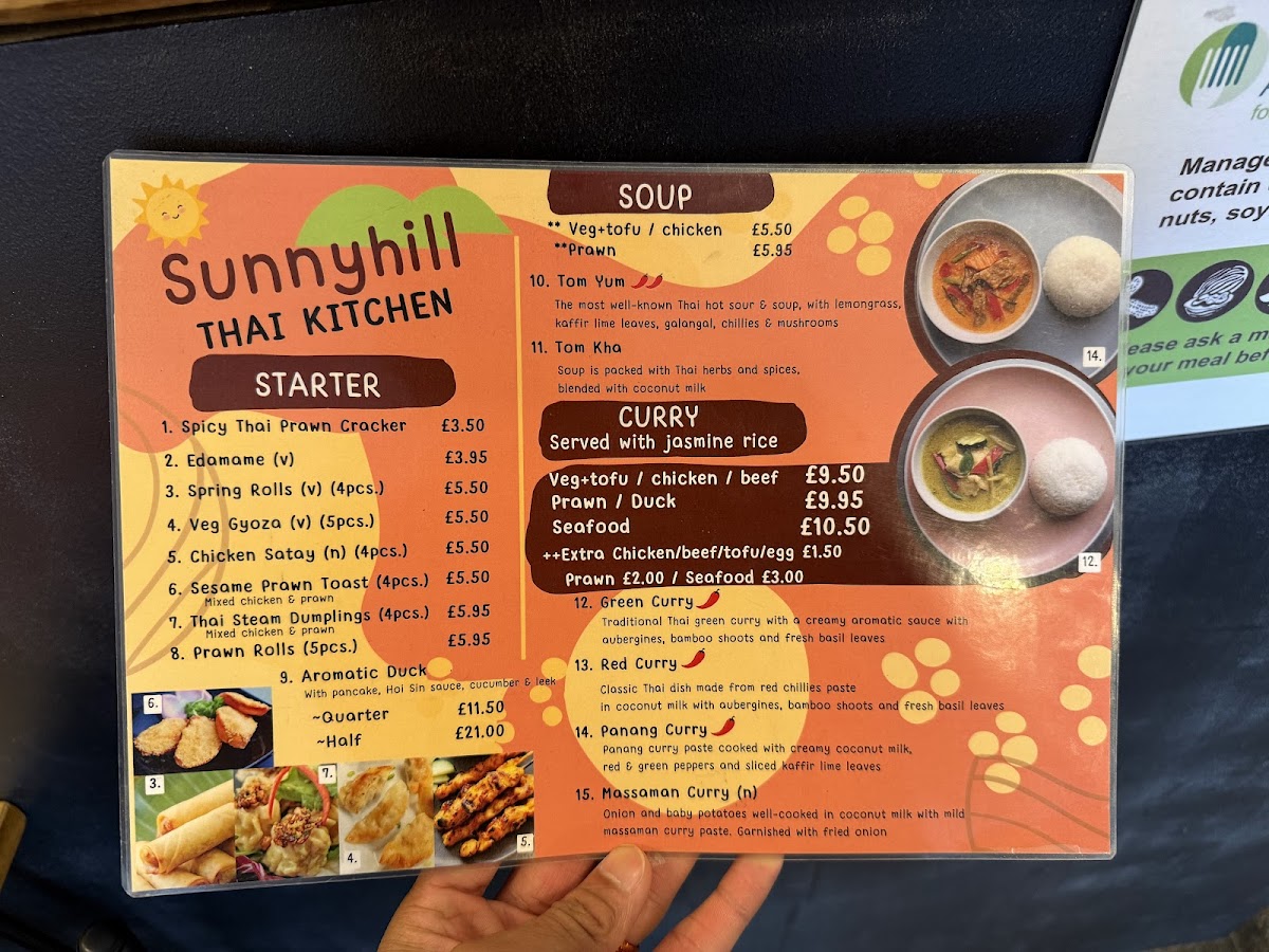 Sunnyhill Thai Kitchen Photo Menu 8