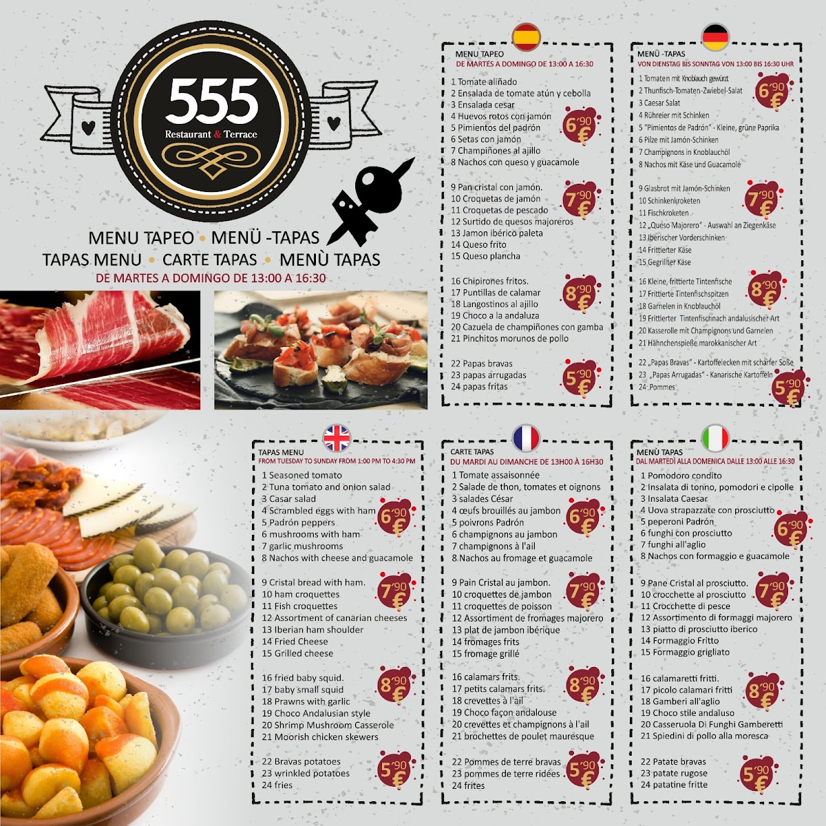 555 Restaurante jandia Photo Menu 1