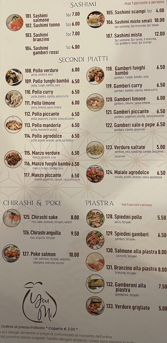 Ristorante you mi Photo Menu 7