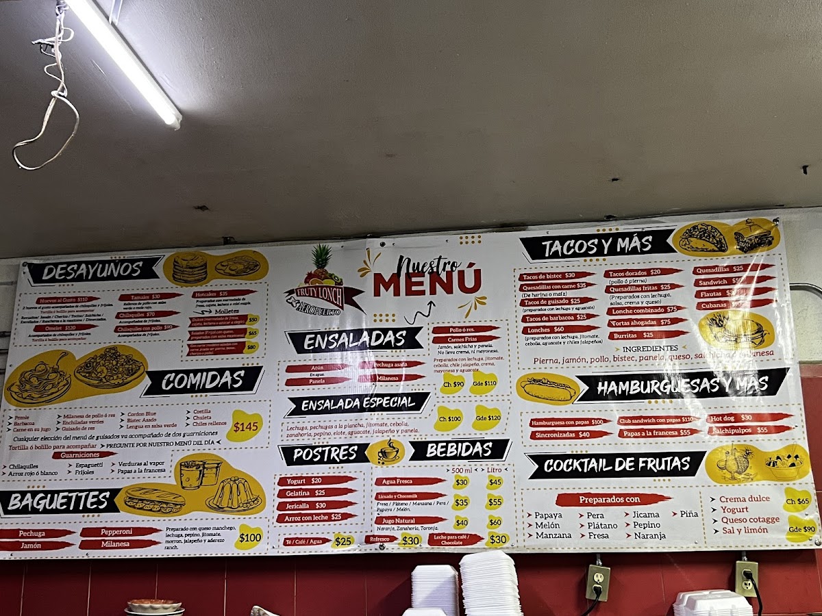 Fruty Lunch Photo Menu 2