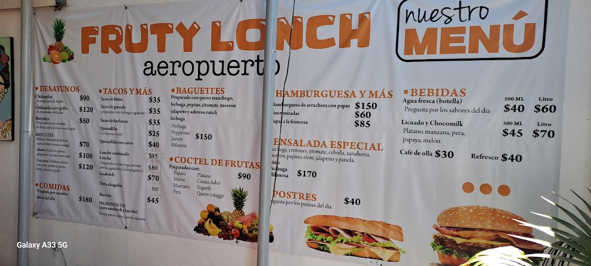 Fruty Lunch Photo Menu 5