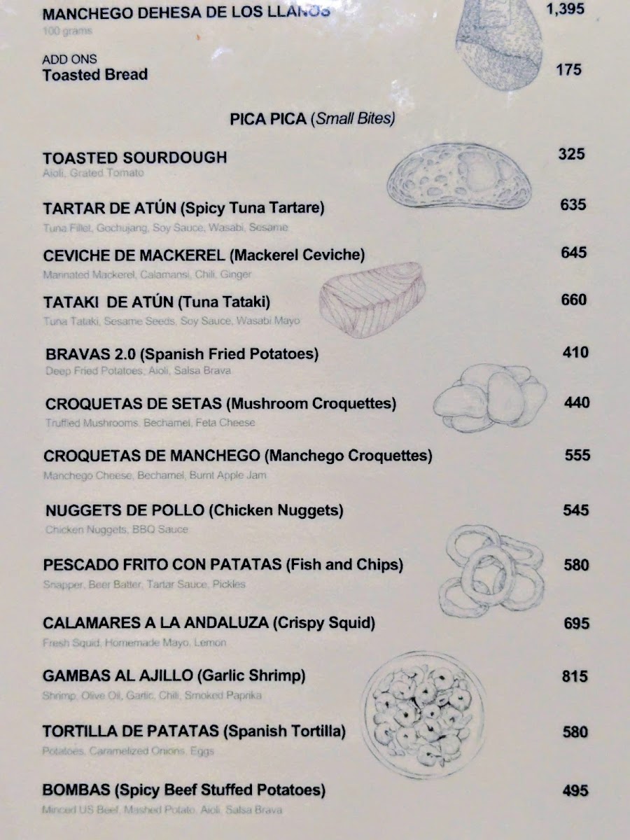 Panorama Beach Club Photo Menu 6