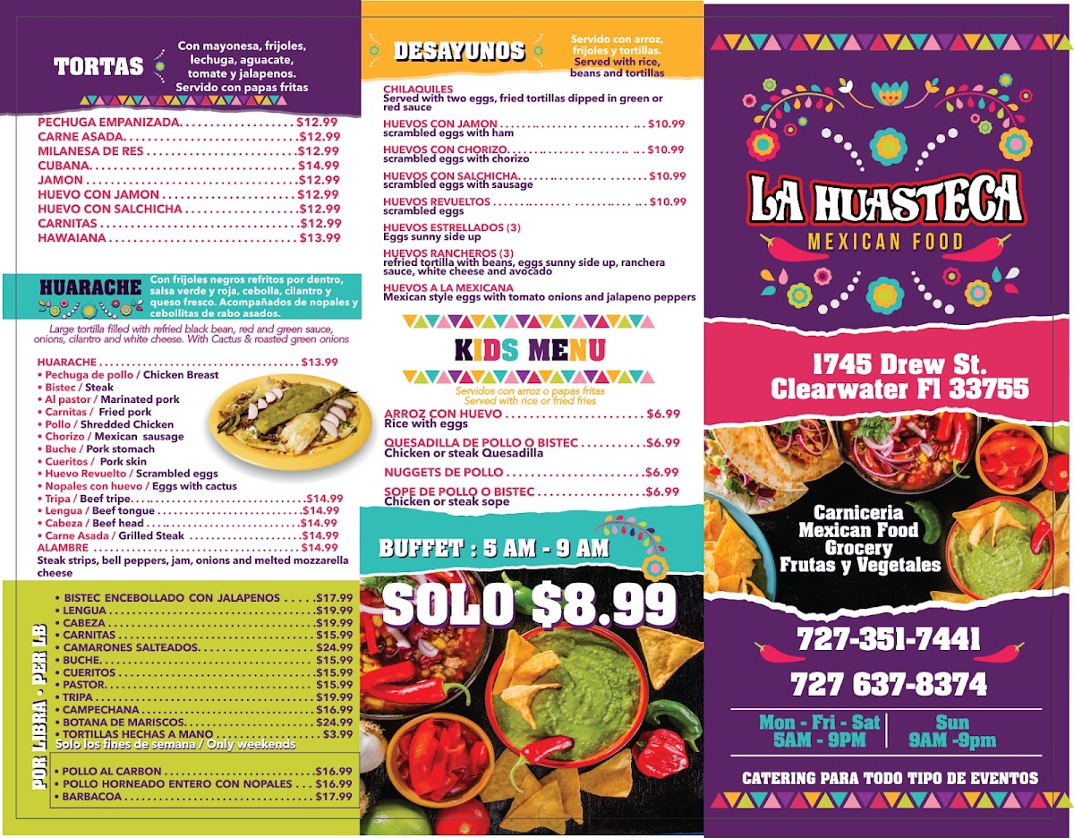 Tienda La Huasteca Photo Menu 2