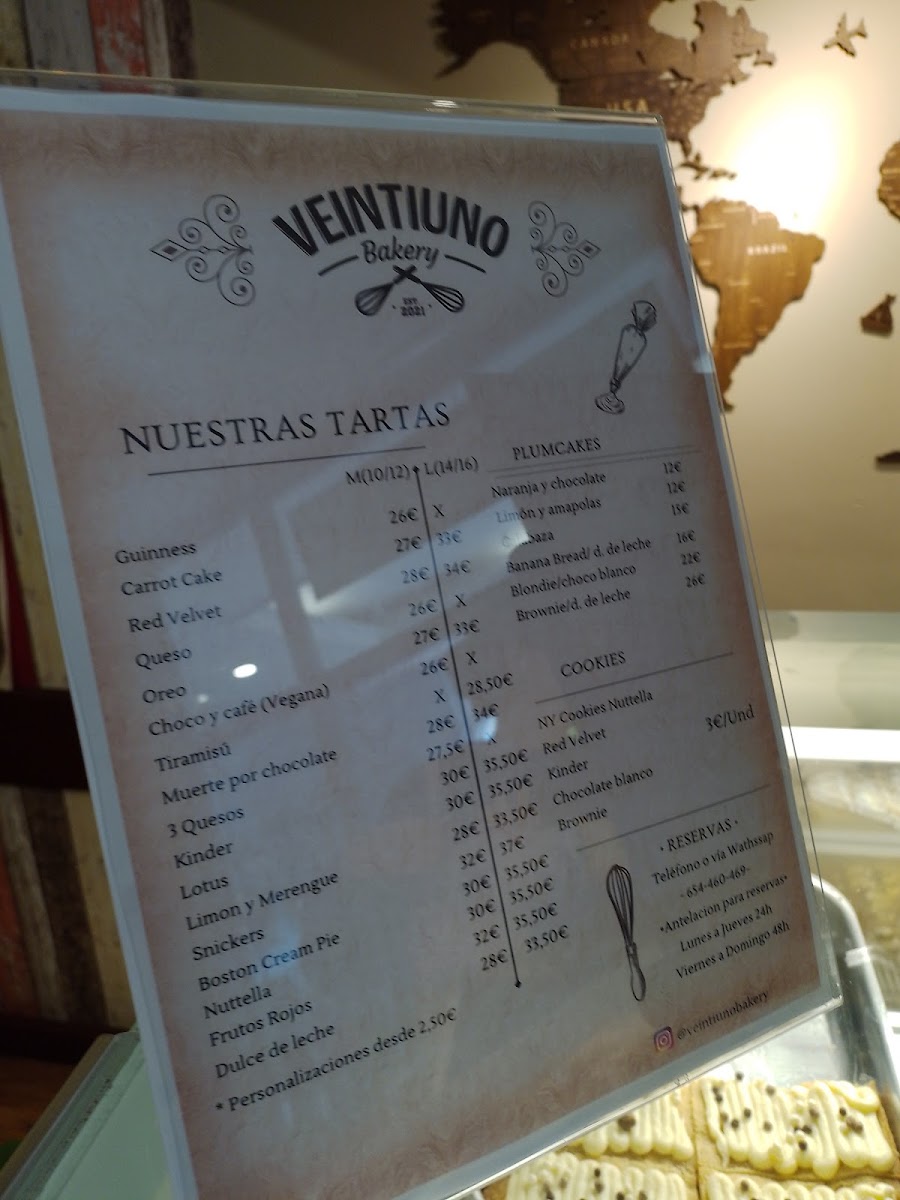 Veintiuno Coffee Photo Menu 6