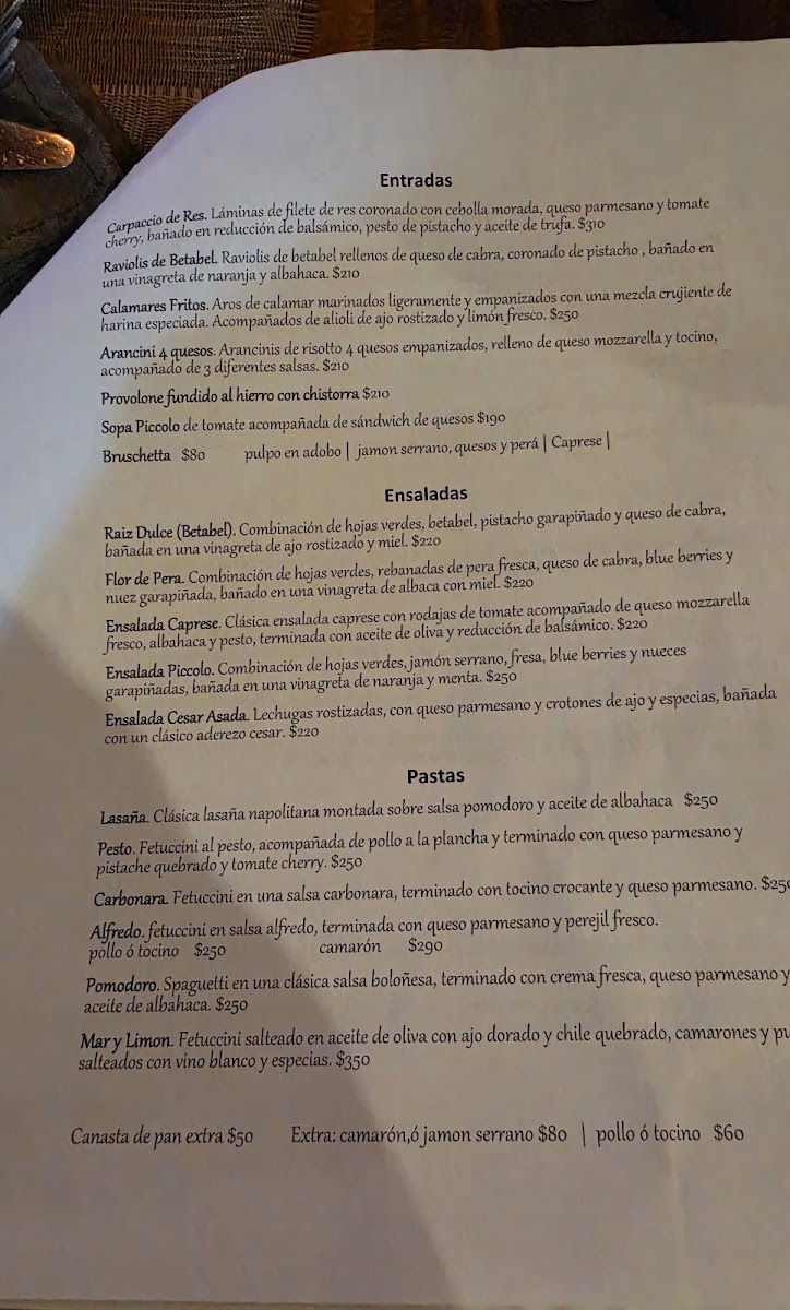 Piccolo Pomodoro Photo Menu 9