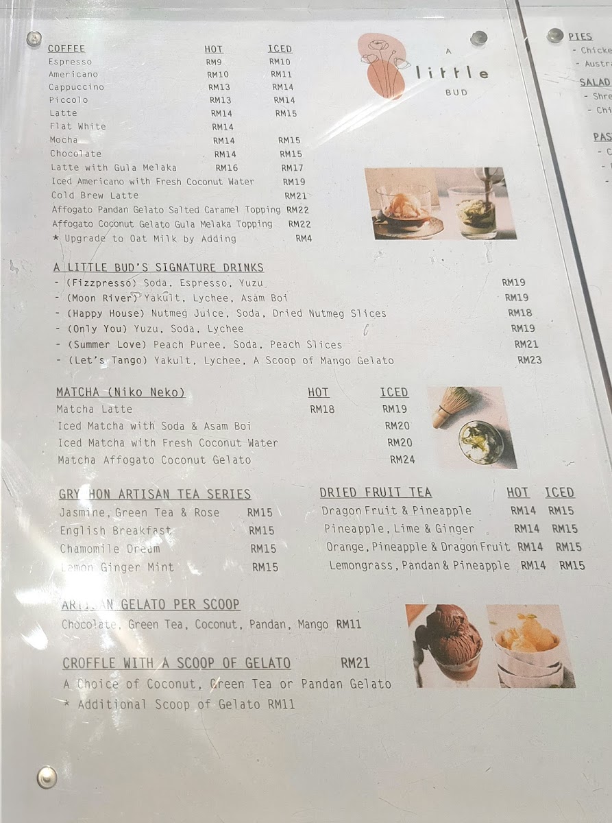 A Little Bud Florist Cafe Photo Menu 5