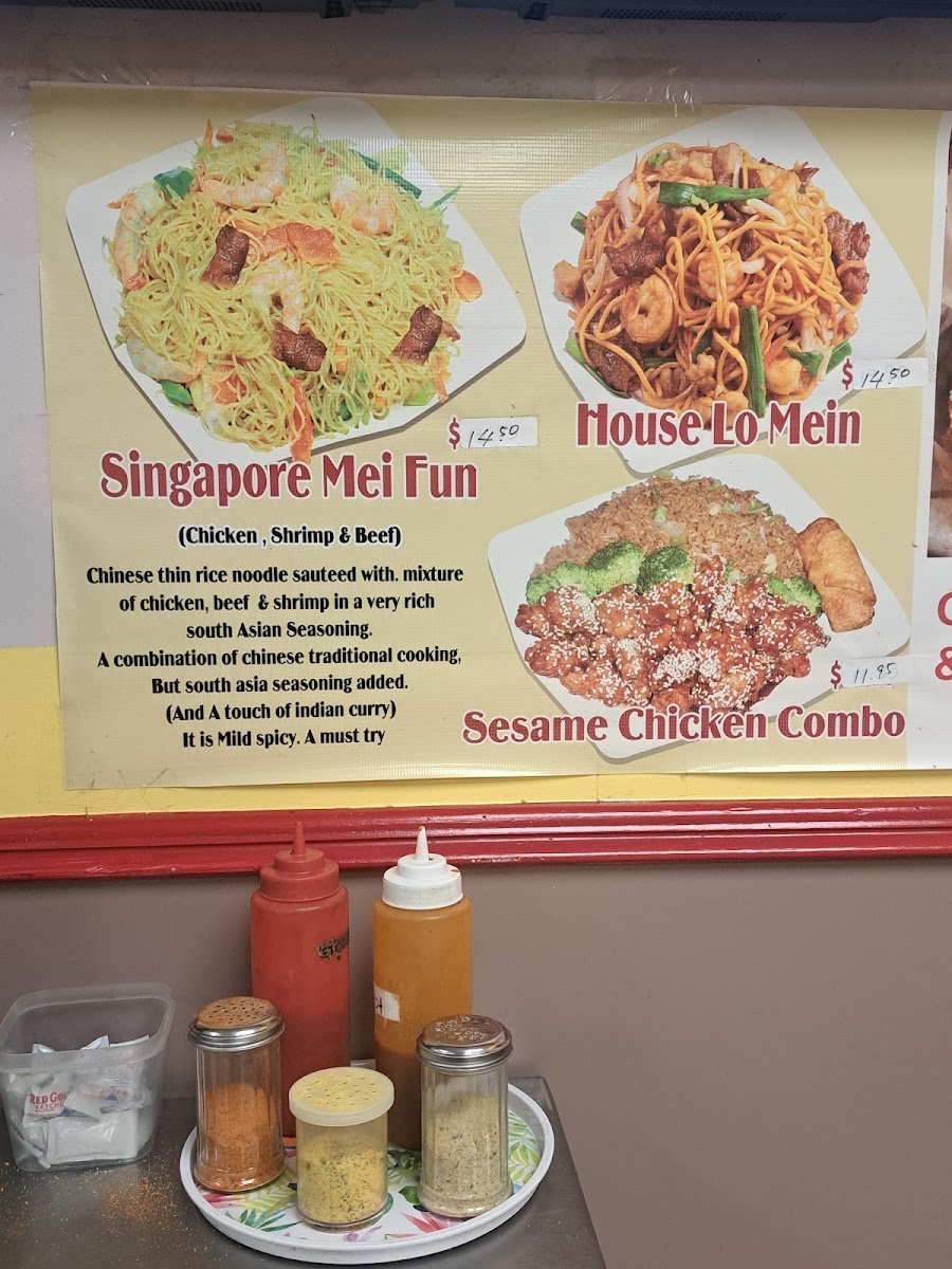 Happy Dragon Chinese Cafeteria Photo Menu 4