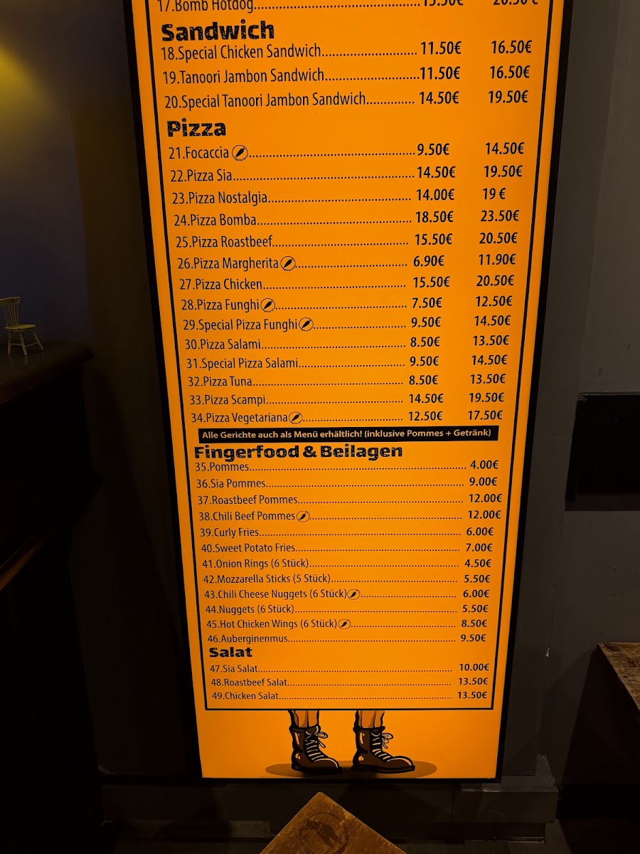 SIA BURGER Photo Menu 8