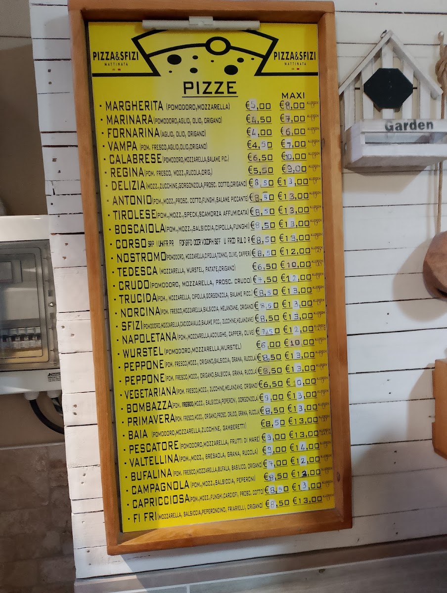 Pizza & Sfizi Photo Menu 1