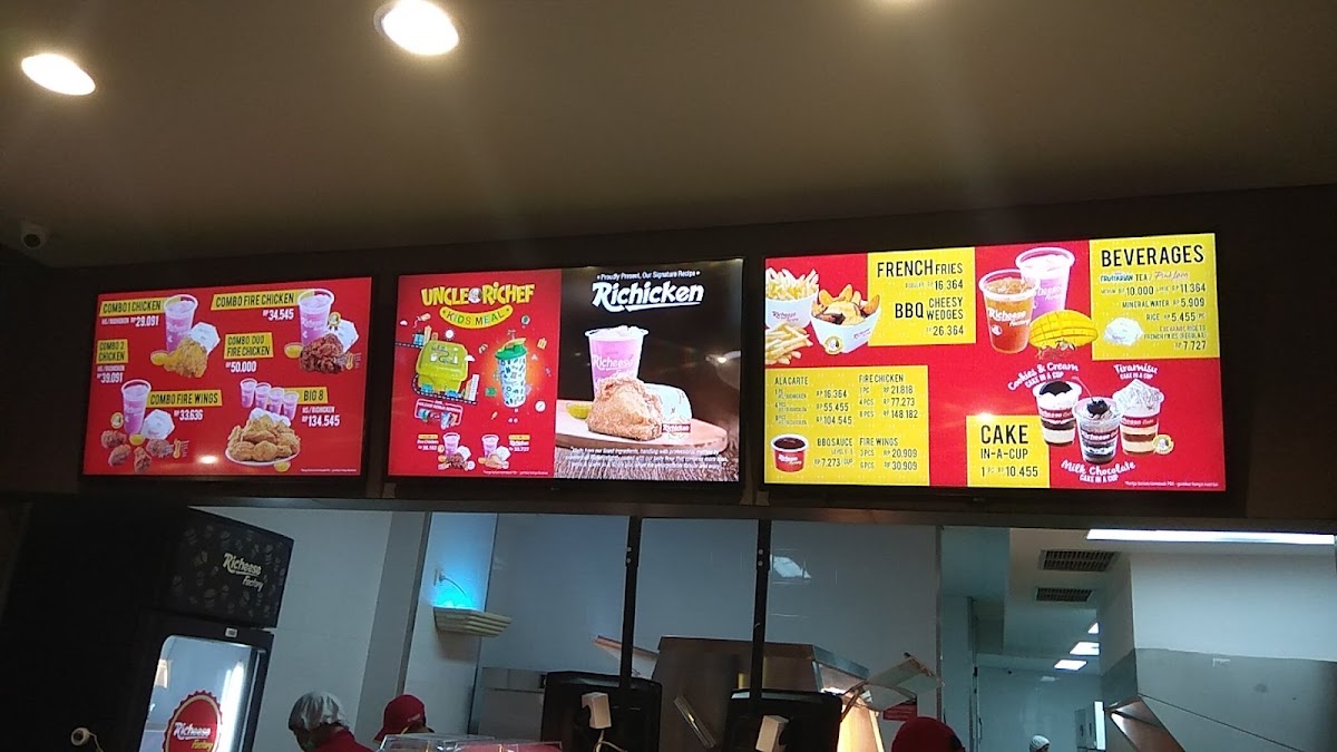 Richeese Factory Cinere Photo Menu 6