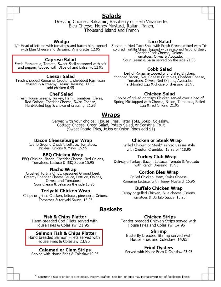 Johnny's Bar & Grill Photo Menu 4