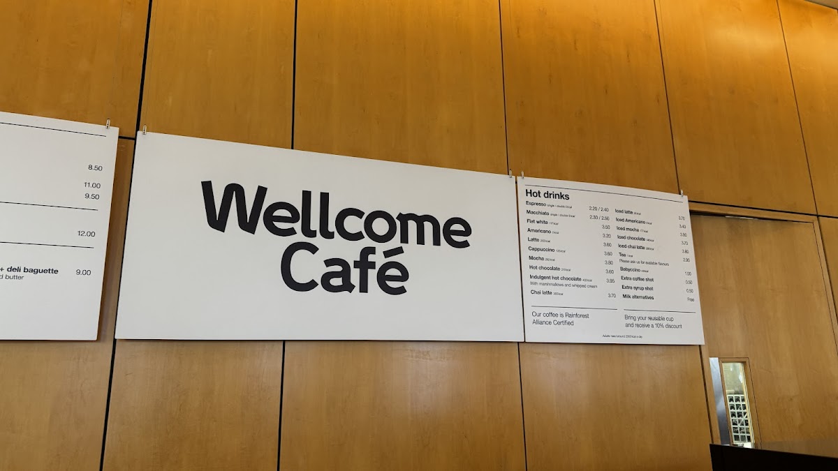 Wellcome Collection Cafe Photo Menu 4