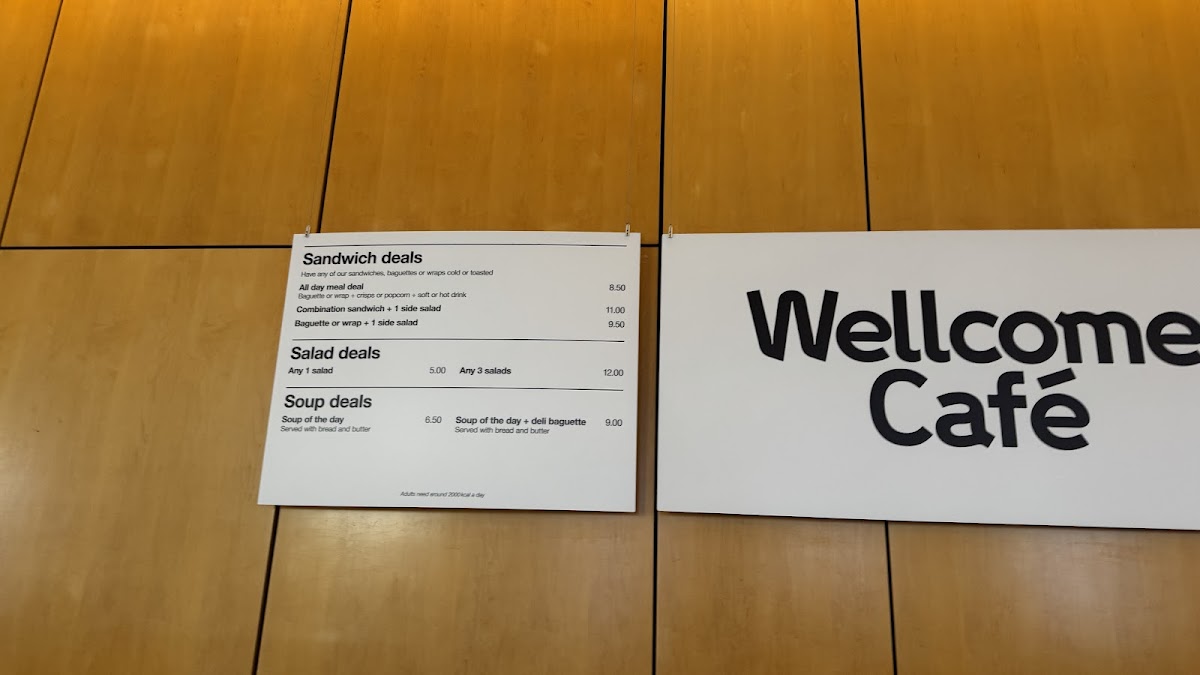 Wellcome Collection Cafe Photo Menu 5