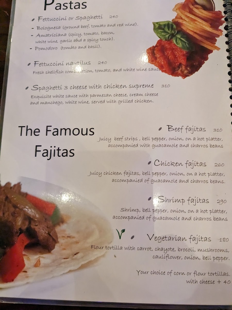 Pez Vela Restaurant Photo Menu 1