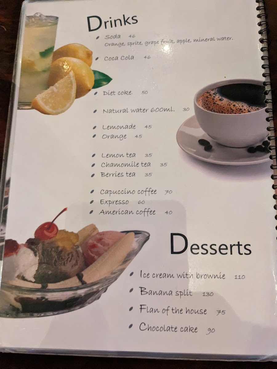 Pez Vela Restaurant Photo Menu 8