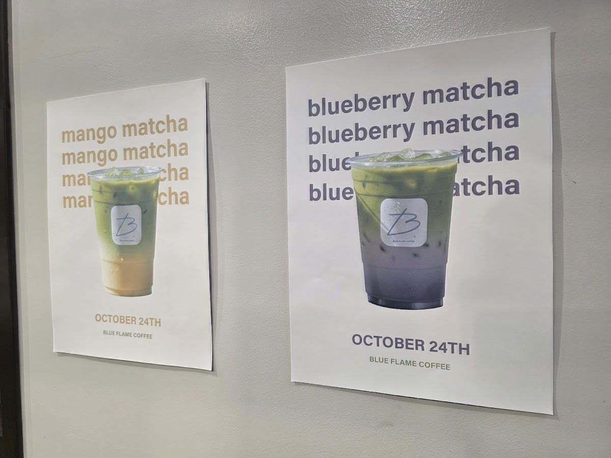 The Blue Flame Coffee Photo Menu 6