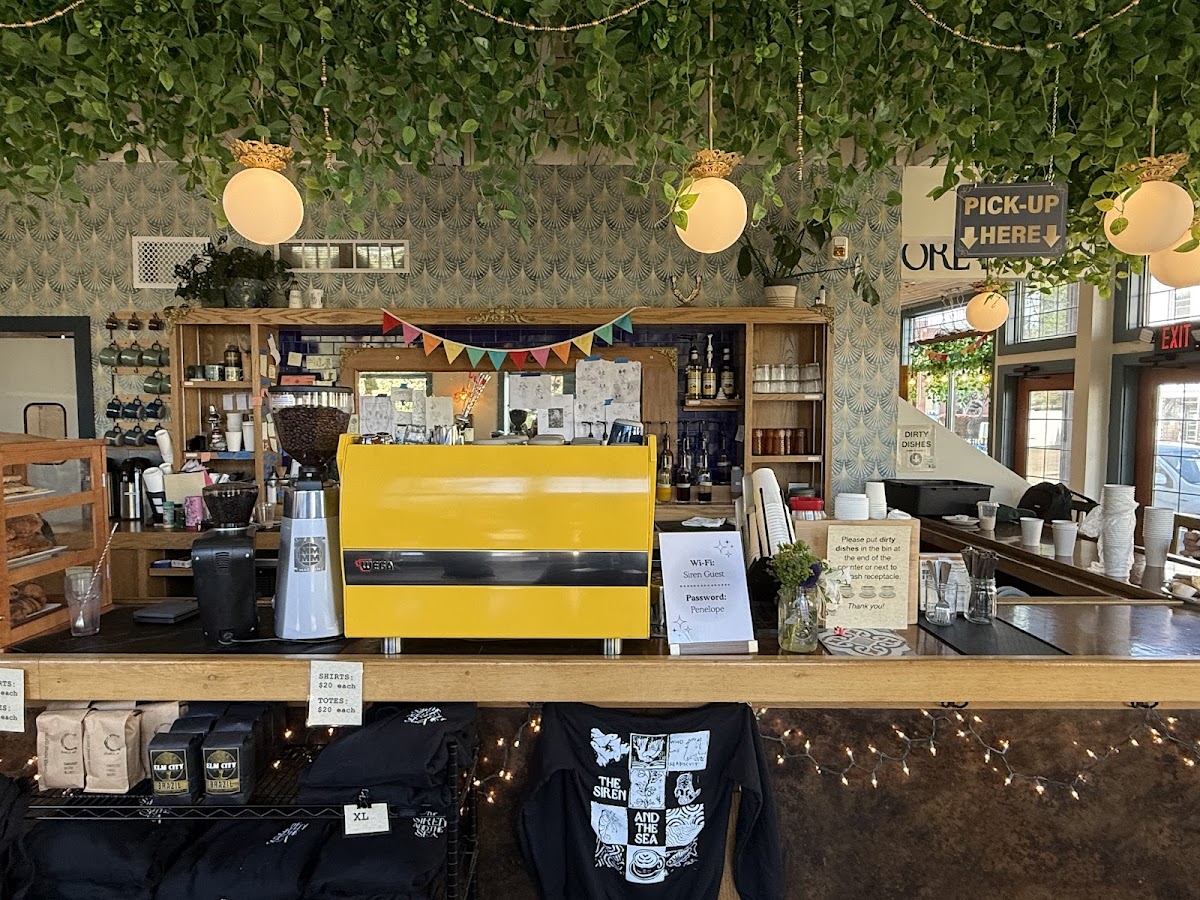 The Siren and The Sea: Books and Coffee