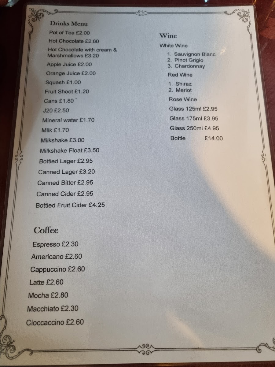 Yorkshire Tea Rooms & Restaurant Photo Menu 6