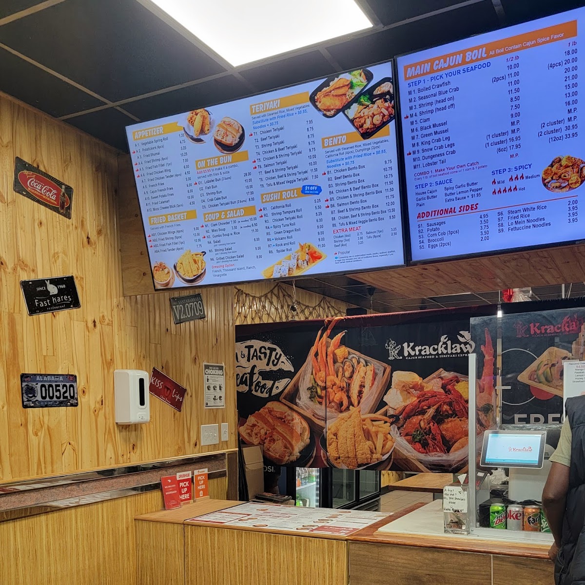 Kracklaw Seafood & Teriyaki Express Photo Menu 4