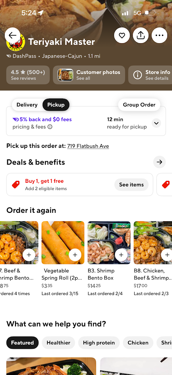 Kracklaw Seafood & Teriyaki Express Photo Menu 7