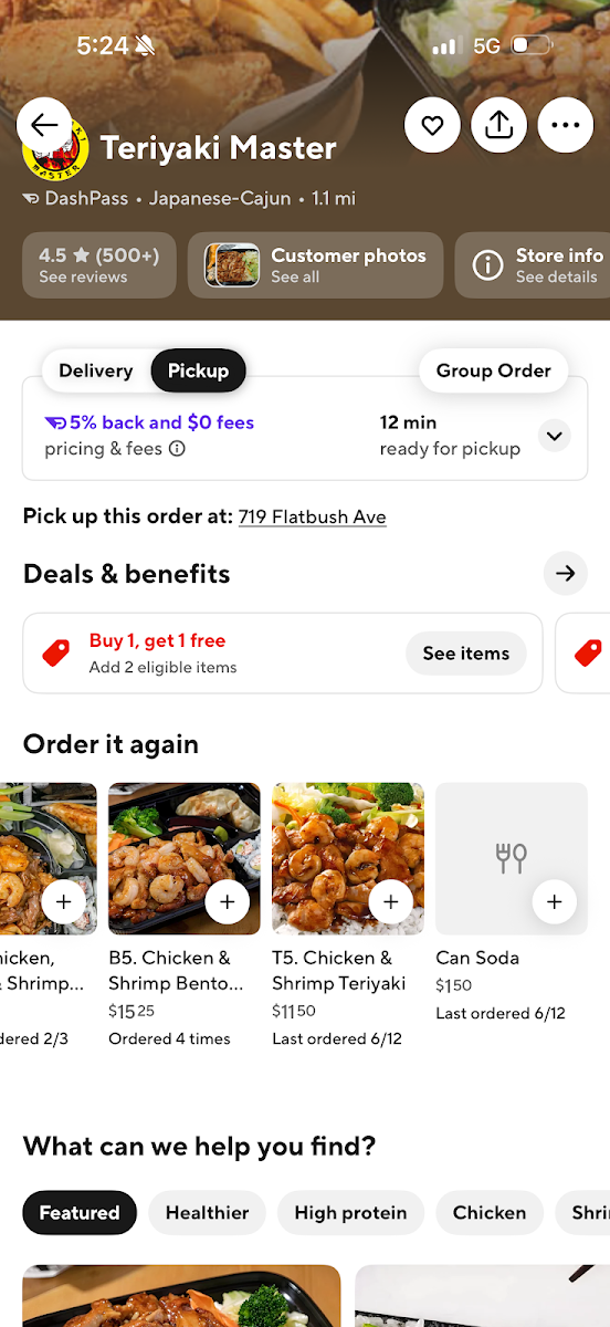 Kracklaw Seafood & Teriyaki Express Photo Menu 8