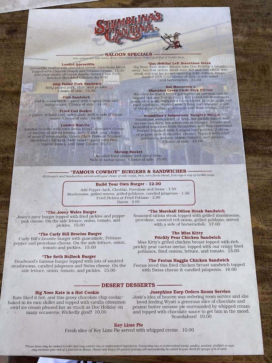 The City Creamery Photo Menu 4