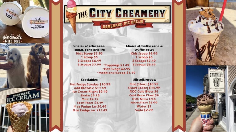 The City Creamery Photo Menu 5