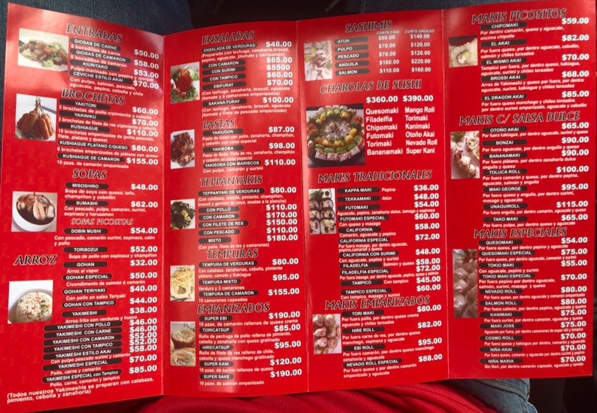 Sushi Akai Photo Menu 3