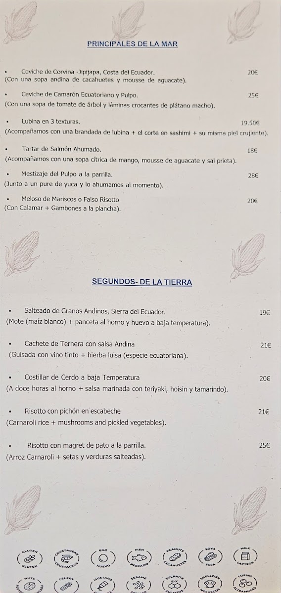 Restaurante Chulla | Pablo Maldonado Photo Menu 2