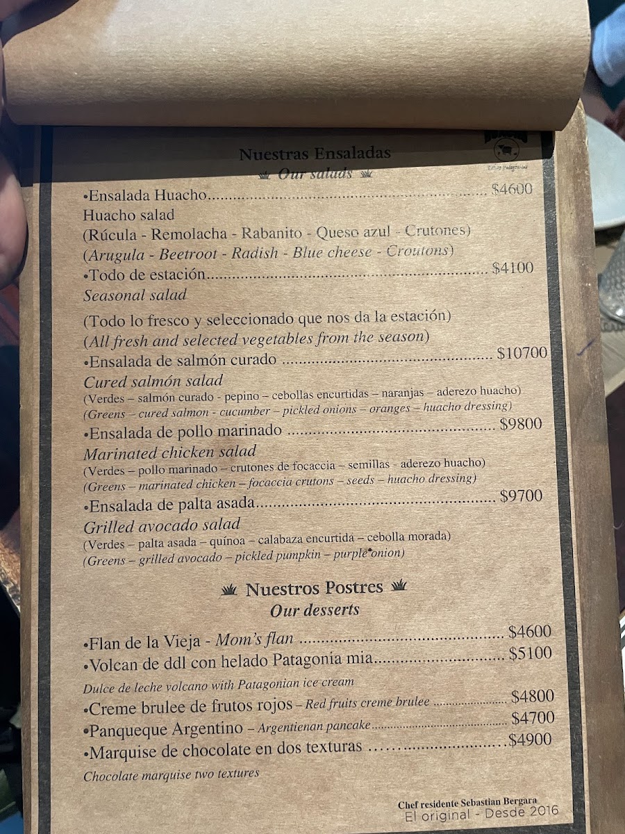Huacho Photo Menu 10