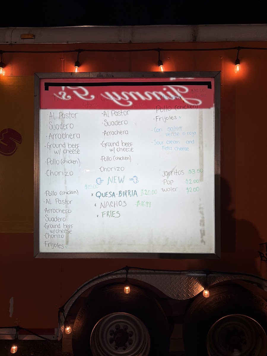 Tacos Los Bandidos Photo Menu 2