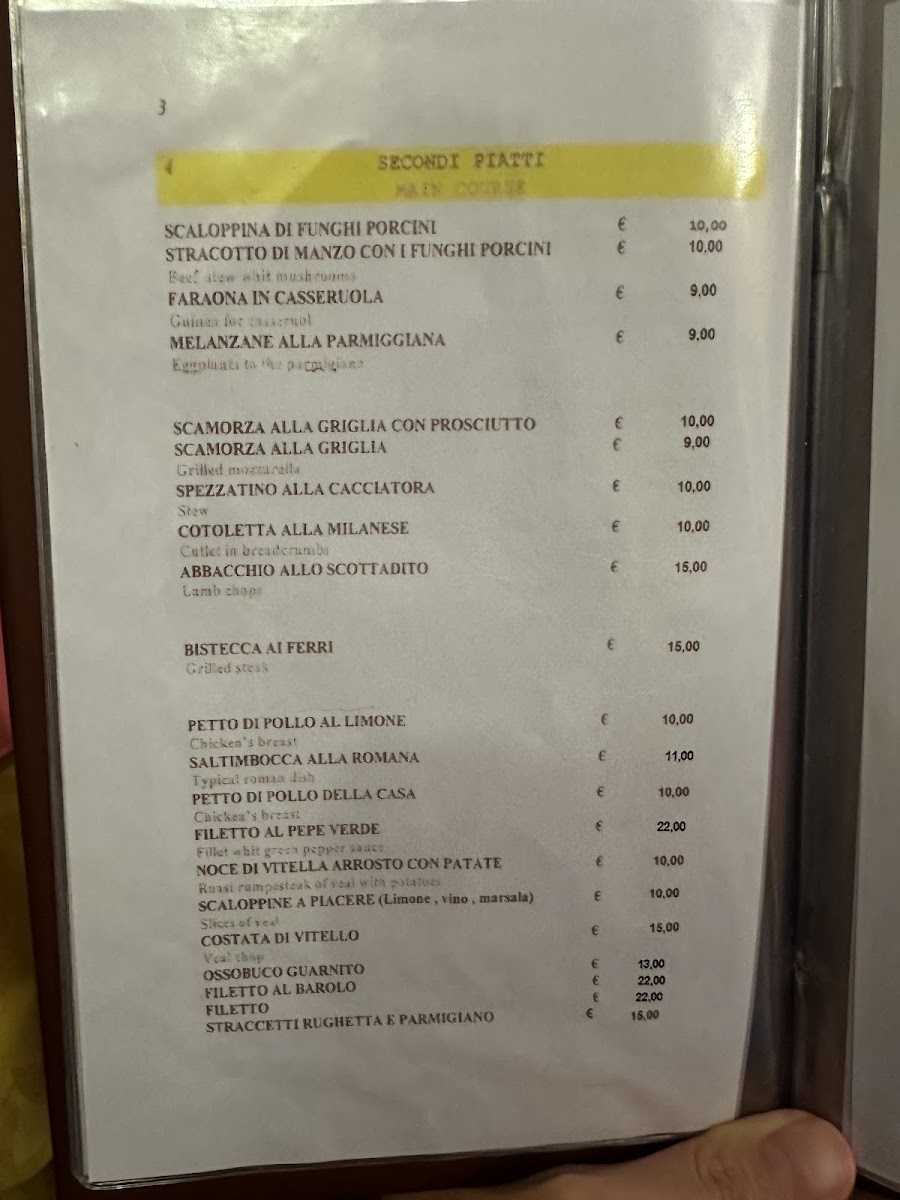 I Buoni Amici Roma Photo Menu 4
