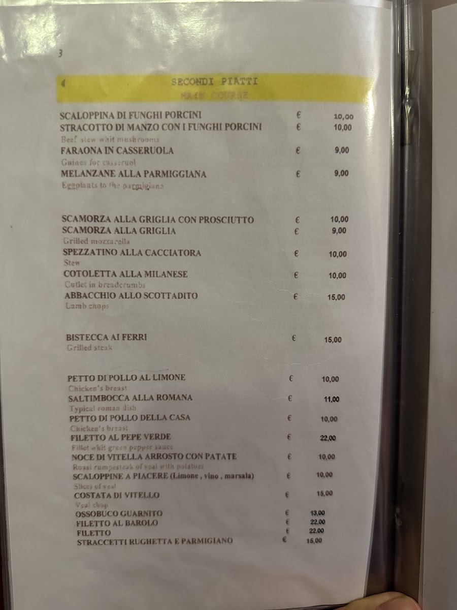 I Buoni Amici Roma Photo Menu 8