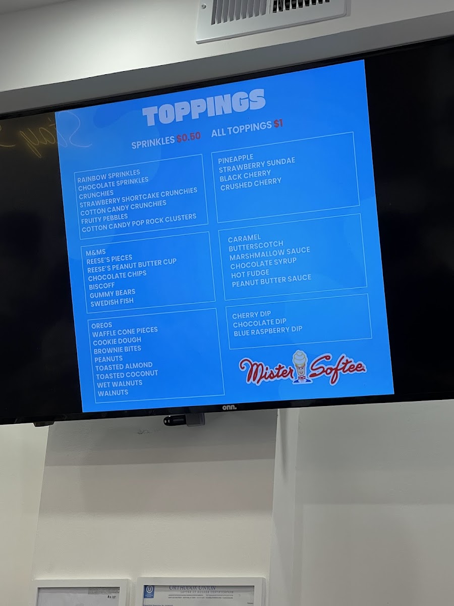 MR SOFTEE STORE / HAMPTONS SOFT ICE CREAM INC Photo Menu 2