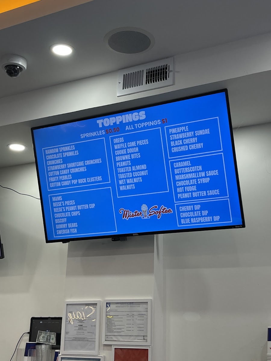 MR SOFTEE STORE / HAMPTONS SOFT ICE CREAM INC Photo Menu 3