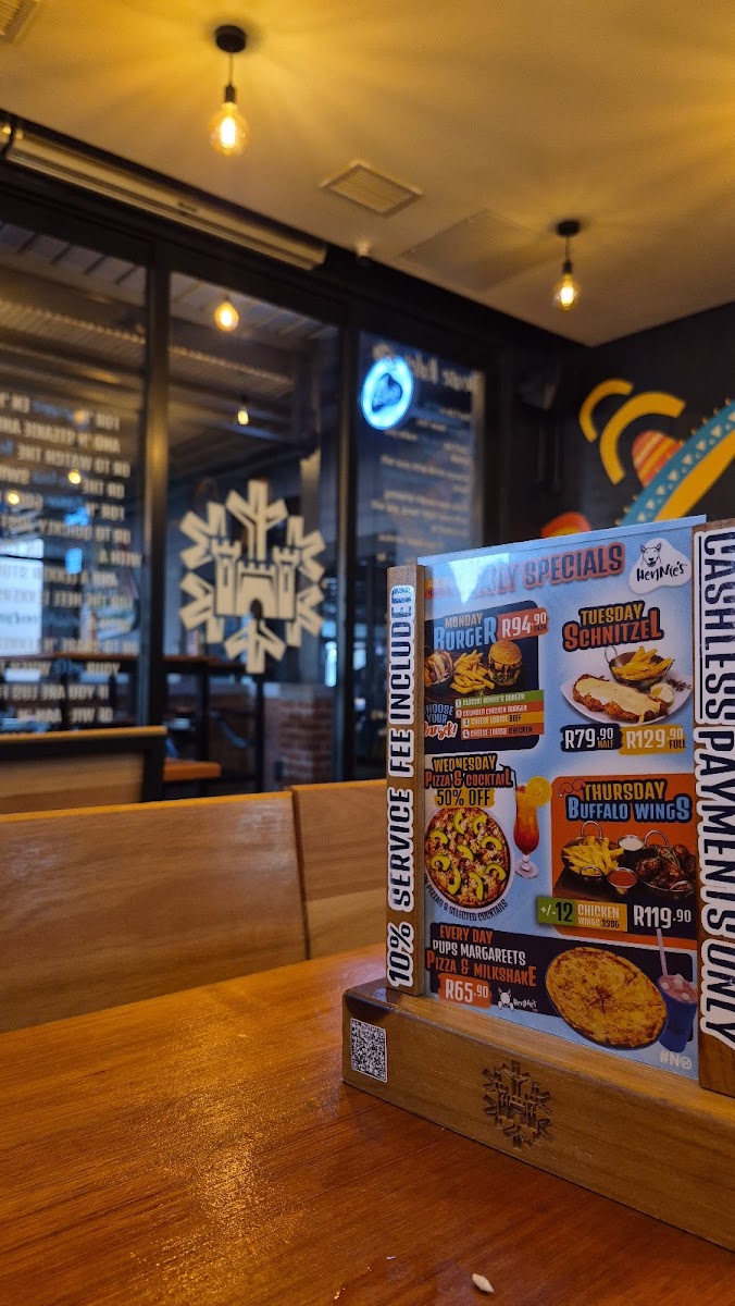 Hennie's Brackenfell Restaurant Photo Menu 10